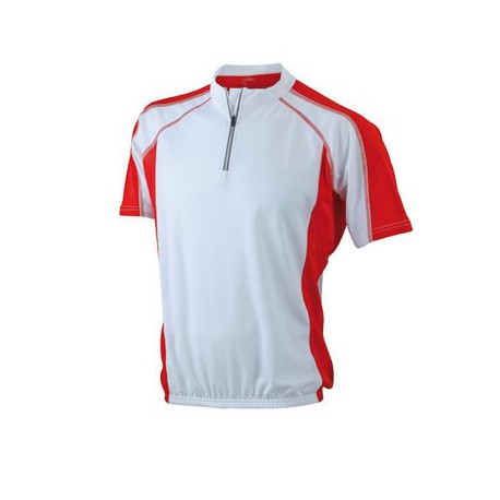 Maillot cycliste homme marquage 1 couleur